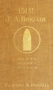 Cover of The 151st Field Artillery Brigade