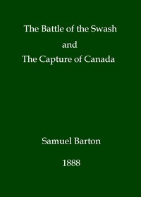 Cover of The battle of the Swash and the capture of Canada