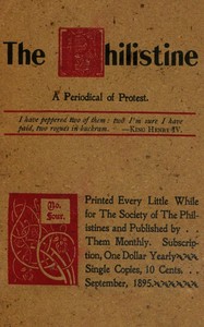 Cover of The Philistine