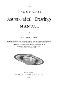 Cover of The Trouvelot astronomical drawings manual