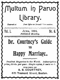 Cover of Dr. Courtney's guide to happy marriage