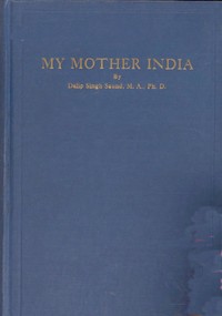 Cover of My mother India