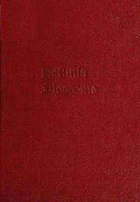 Cover of Petunia blossoms: Ballads and poems