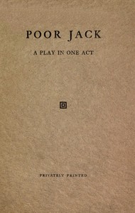 Cover of Poor Jack: A play in one act