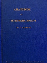 Cover of A handbook of systematic botany