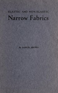 Cover of Elastic and non-elastic narrow fabrics