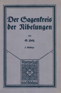 Cover of Der Sagenkreis der Nibelungen