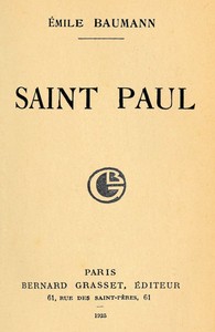 Cover of Saint Paul
