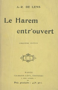 Cover of Le Harem entr'ouvert