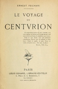 Cover of Le Voyage du Centurion