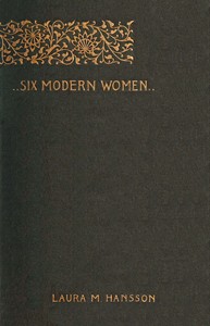Cover of Six modern women: Psychological sketches