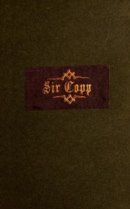 Cover of Sir Copp: A poem for the times, in six cantos