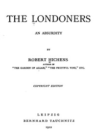 Cover of The Londoners