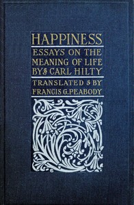 Cover of Happiness: Essays on the meaning of life