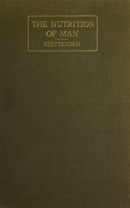 Cover of The nutrition of man