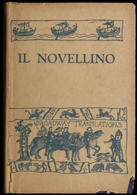Cover of Il Novellino: The hundred old tales