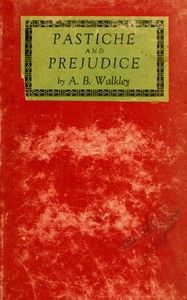 Cover of Pastiche and prejudice