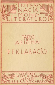 Cover of Deklaracio