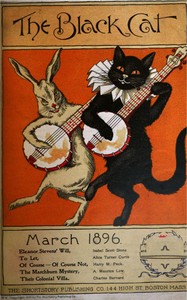 Cover of The Black Cat, Vol. I, No. 6, March 1896