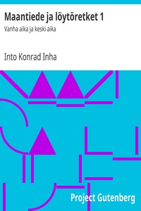 Cover of Maantiede ja löytöretket 1