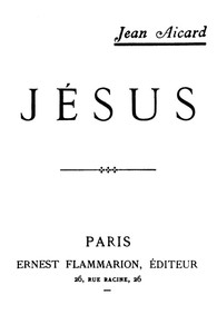 Cover of Jésus