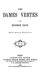 Cover of Les dames vertes