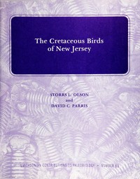 Cover of The cretaceous birds of New Jersey