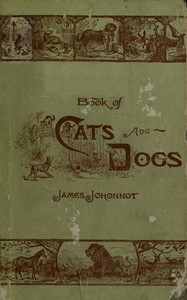 Cover of Book of cats and dogs, and other friends, for little folks