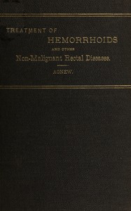 Cover of Treatment of hemorrhoids, and other non-malignant rectal diseases
