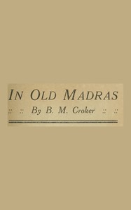 In Old Madras