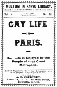 Cover of Gay life in Paris: how life is enjoyed by the people of that great metropolis