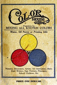 Cover of Color mixing guide
