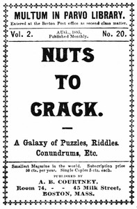 Cover of Nuts to crack: A galaxy of puzzles, riddles, conundrums, etc.