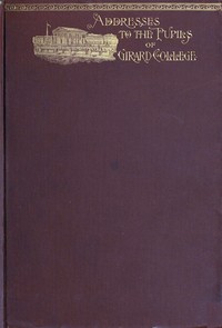 Cover of Advice to young men and boys