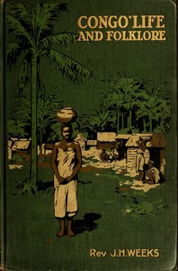 Cover of Congo life and folklore