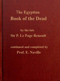 Cover of The Egyptian Book of the dead