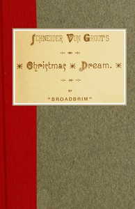 Cover of Schneider Von Groot's Christmas dream