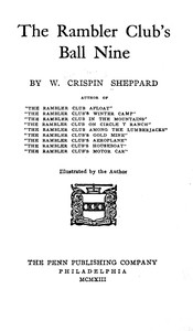 Cover of The Rambler Club's ball nine