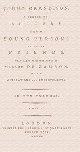 Young Grandison, volume 2 (of 2)