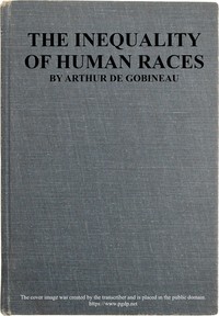 Cover of The inequality of human races