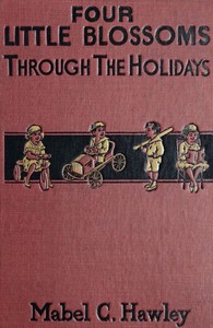 Cover of Four little Blossoms through the holidays
