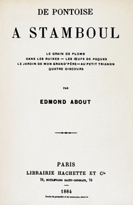 Cover of De Pontoise à Stamboul