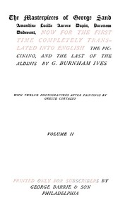 The Piccinino, Volume 2 (of 2); The last of Aldinis
