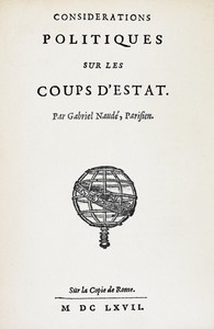 Cover of Considerations politiques sur les coups d'estat