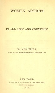 Cover of Women artists in all ages and countries