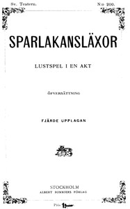 Cover of Sparlakansläxor