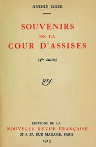 Cover of Souvenirs de la Cour d'Assises