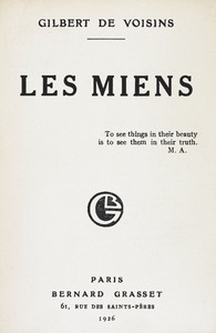 Cover of Les miens