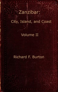 Cover of Zanzibar; city, island, and coast. Vol. 2 (of 2)