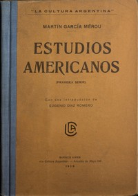 Cover of Estudios americanos (primera serie)